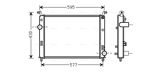 Radiateur Ava Cooling FTA2371