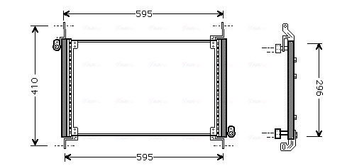 Airco condensor Ava Cooling FTA5237