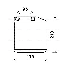 Kachelradiateur Ava Cooling FTA6313