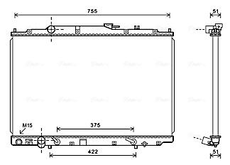 Radiateur Ava Cooling HD2243