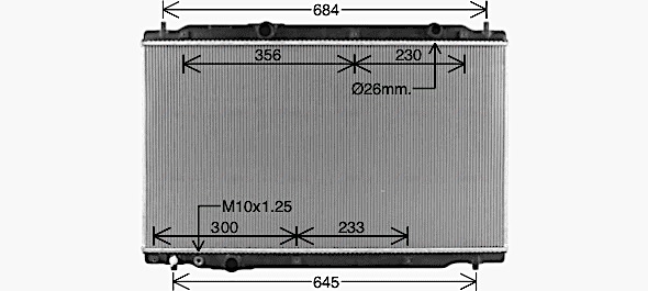 Radiateur Ava Cooling HD2334