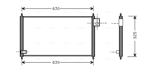 Airco condensor Ava Cooling HD5111