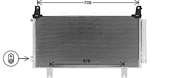 Airco condensor Ava Cooling HD5323D