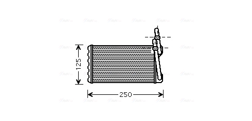 Kachelradiateur Ava Cooling HD6203