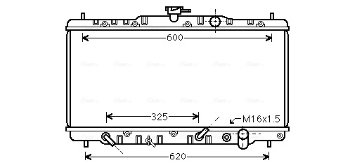 Radiateur Ava Cooling HDA2053
