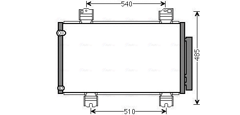 Airco condensor Ava Cooling HDA5236D