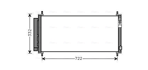 Airco condensor Ava Cooling HDA5264D