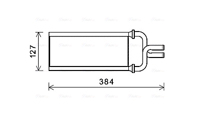 Kachelradiateur Ava Cooling HDA6292