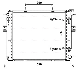 Radiateur Ava Cooling HRT2121
