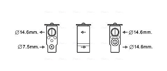 Ava Cooling Airco expansieklep KA1217