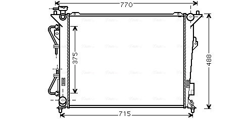 Radiateur Ava Cooling HY2172