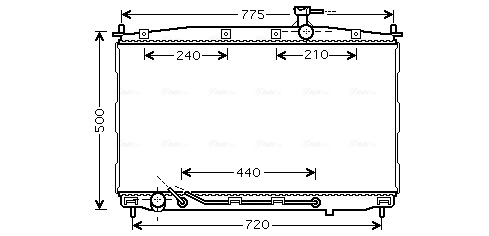 Radiateur Ava Cooling HY2174