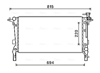Radiateur Ava Cooling HY2242