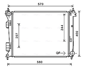 Radiateur Ava Cooling HY2274