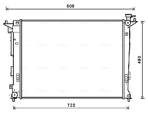 Radiateur Ava Cooling HY2285