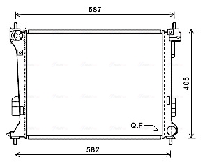 Radiateur Ava Cooling HY2302