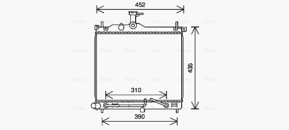 Radiateur Ava Cooling HY2453