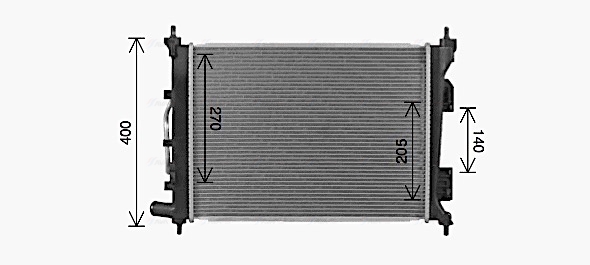 Ava Cooling Radiateur HY2490