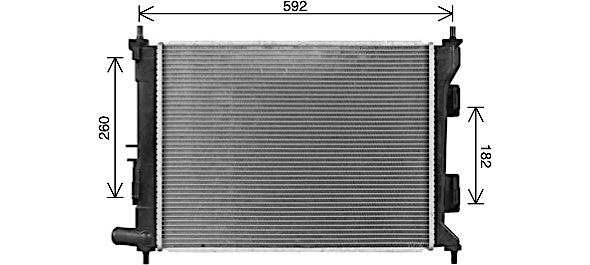 Ava Cooling Radiateur HY2494