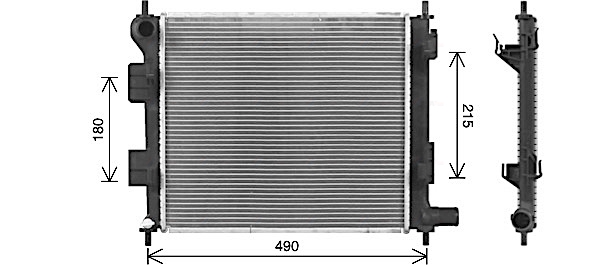 Ava Cooling Radiateur HY2578