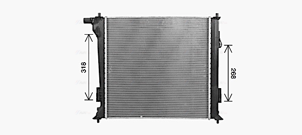 Ava Cooling Radiateur HY2597