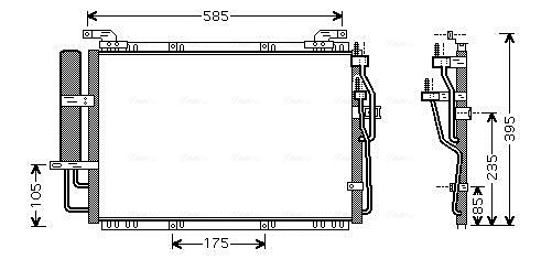 Airco condensor Ava Cooling HY5091D