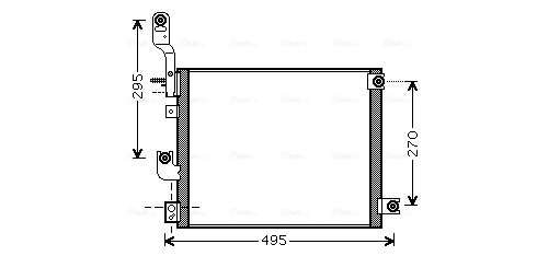 Airco condensor Ava Cooling HY5194