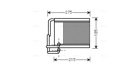 Kachelradiateur Ava Cooling HY6213