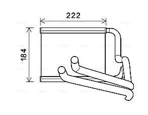 Kachelradiateur Ava Cooling HY6236