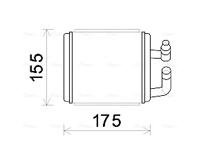 Kachelradiateur Ava Cooling HY6243
