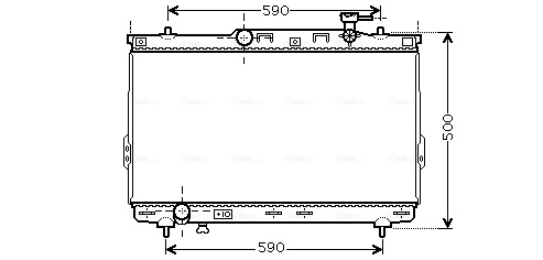 Radiateur Ava Cooling HYA2109