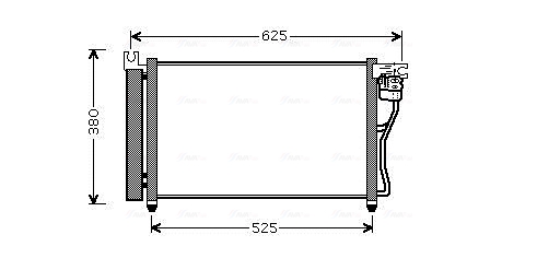 Airco condensor Ava Cooling HYA5164D