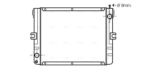 Radiateur Ava Cooling IV2010