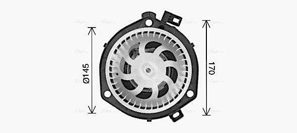 Ava Cooling Kachelventilator IV8503