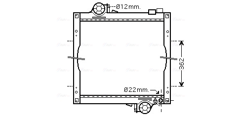 Radiateur Ava Cooling JD2003