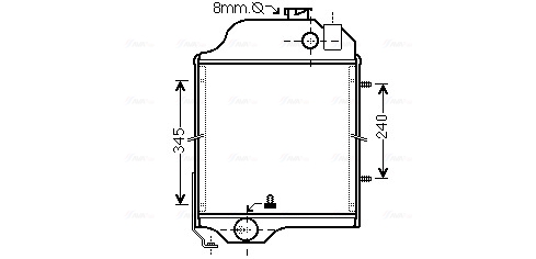 Radiateur Ava Cooling JD2005