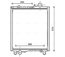Radiateur Ava Cooling JD2037