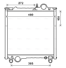 Radiateur Ava Cooling JD2044