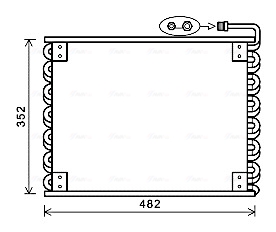 Airco condensor Ava Cooling JD5050