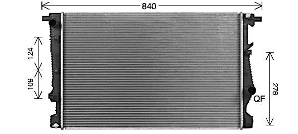 Ava Cooling Radiateur JE2080