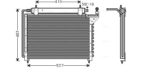 Airco condensor Ava Cooling JR5013D