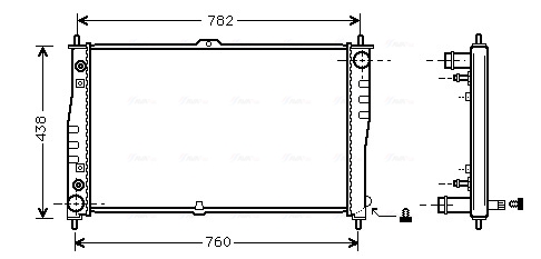 Radiateur Ava Cooling KA2019