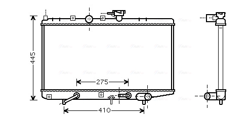 Radiateur Ava Cooling KA2034