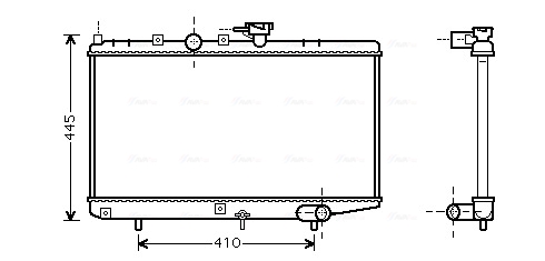 Radiateur Ava Cooling KA2050