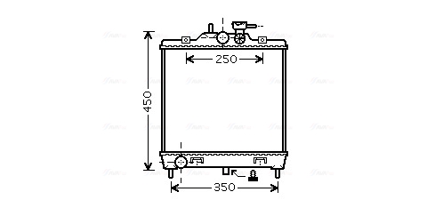 Radiateur Ava Cooling KAA2064