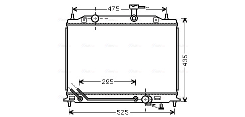 Radiateur Ava Cooling KA2080