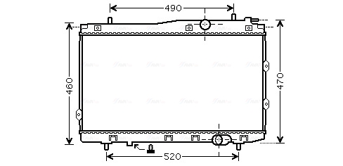 Radiateur Ava Cooling KA2087