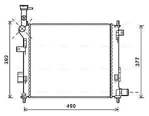 Radiateur Ava Cooling KA2189