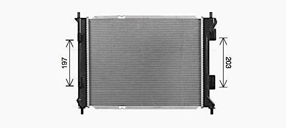 Ava Cooling Radiateur KA2327