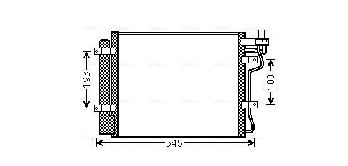 Airco condensor Ava Cooling KA5134D